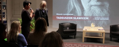 Wieczór z profesorem Tadeuszem Sławkiem / 31.01.2019
